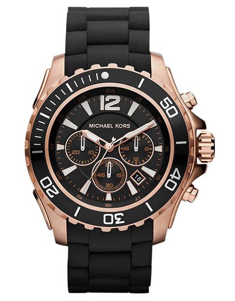 michael kors watch male|michael kors men's watches black.